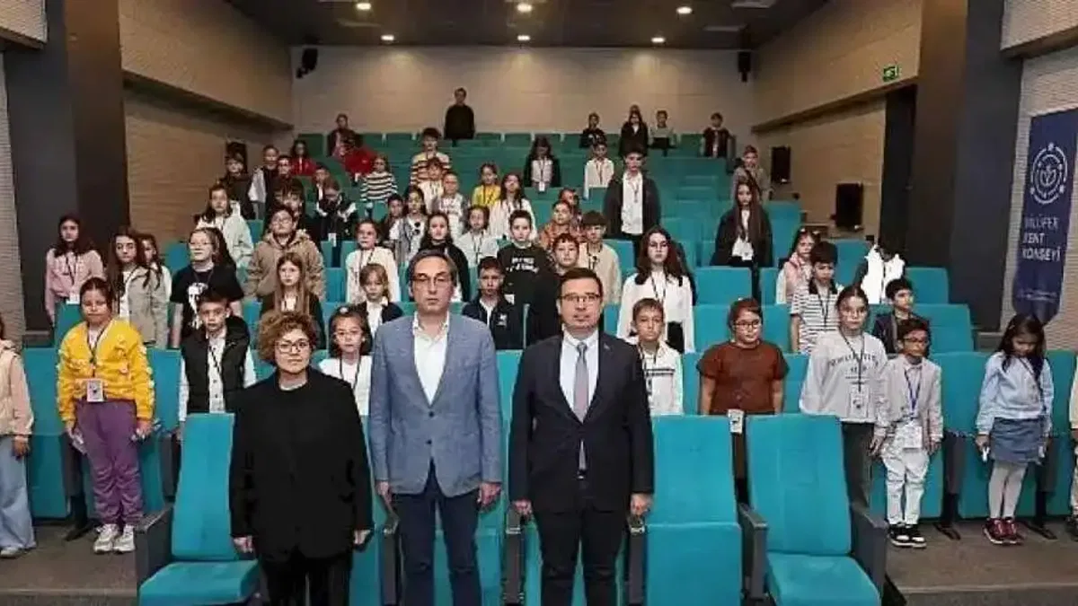 Nilüferli çocuklar demokrasi şöleni yaşadı