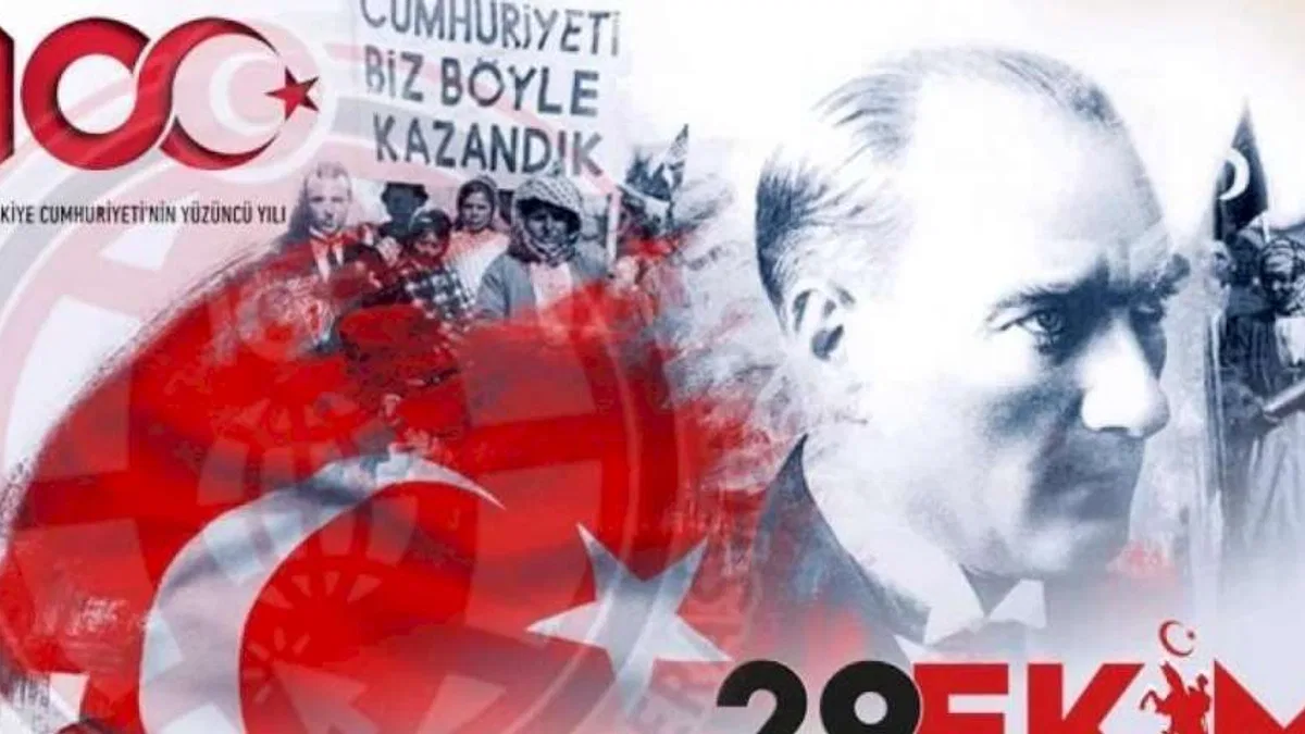 Yaşasın Cumhuriyet... Cumhuriyetimiz 100 yaşında