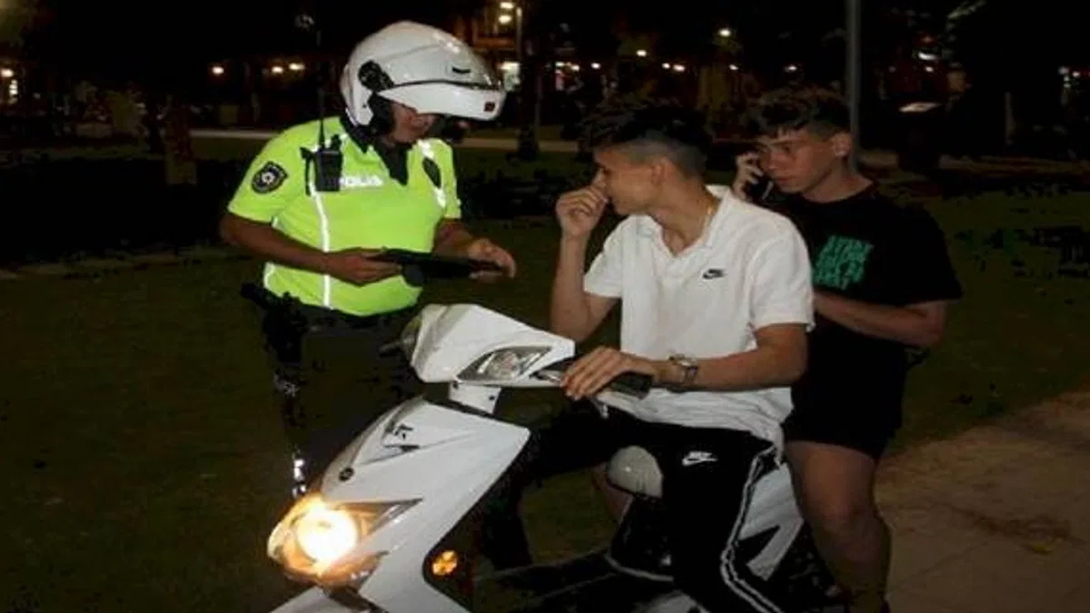 Manisa Akhisar'da motosiklet denetimi