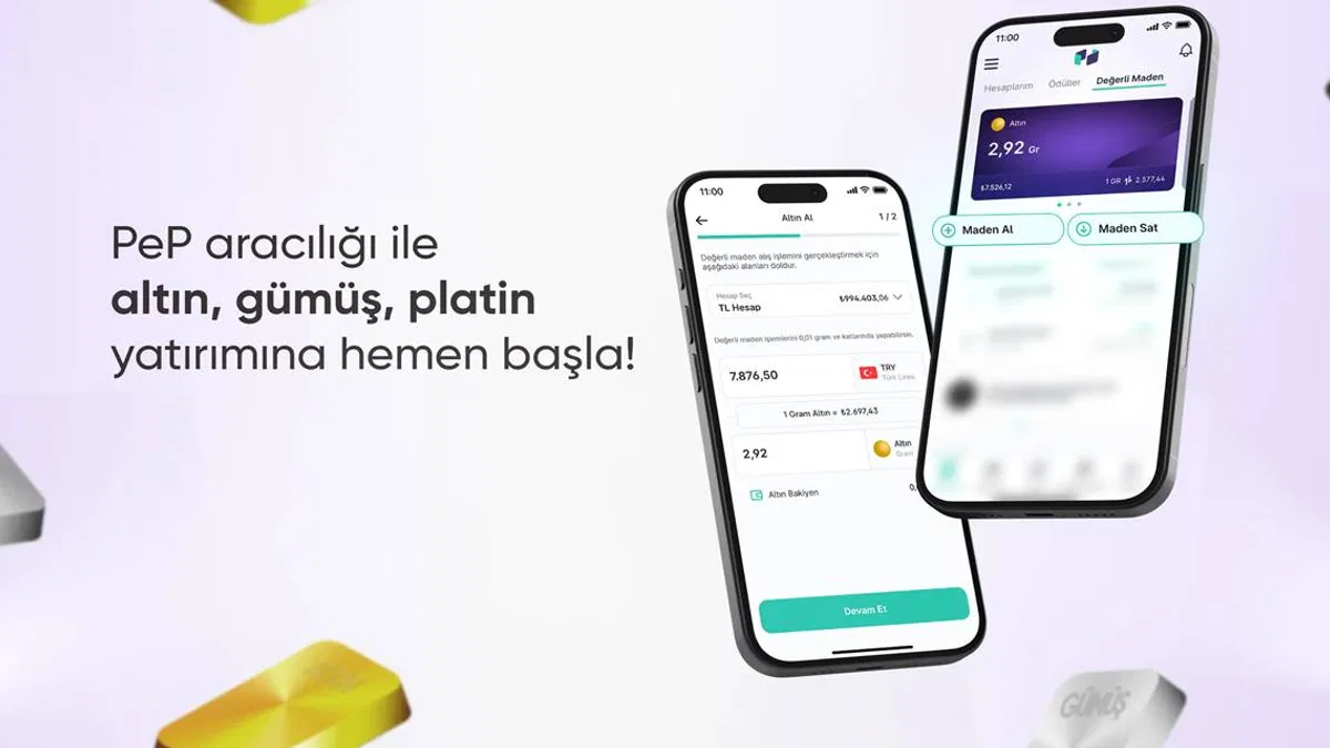 PeP ile Değerli Madenlere Yatırım Çok Kolay