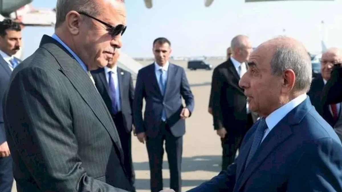 Cumhurbaşkanı Erdoğan Zafer Günü için Bakü'de