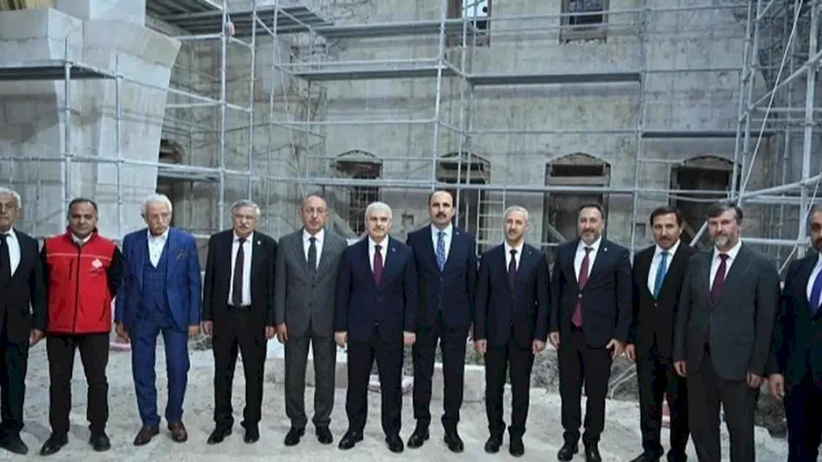 Konya'dan Hatay'a tarihi armağan