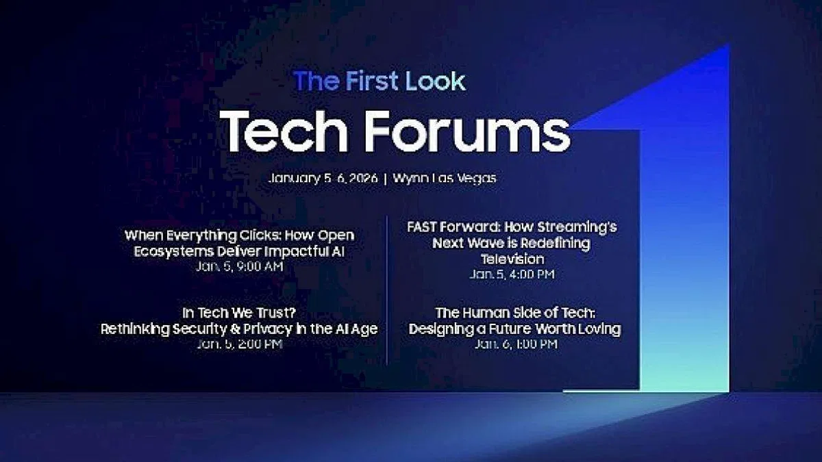 Samsung CES 2026'da Teknoloji Forumları düzenleyecek