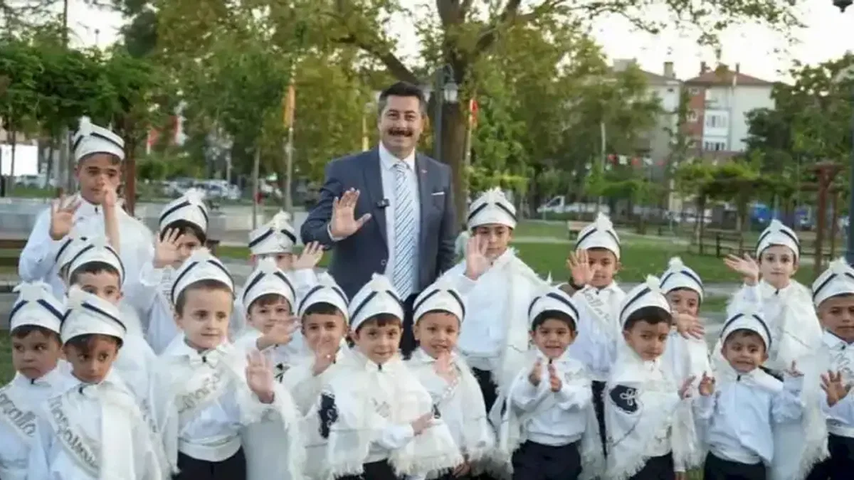 Bursa Yenişehirli çocuklardan erkekliğe ilk adım