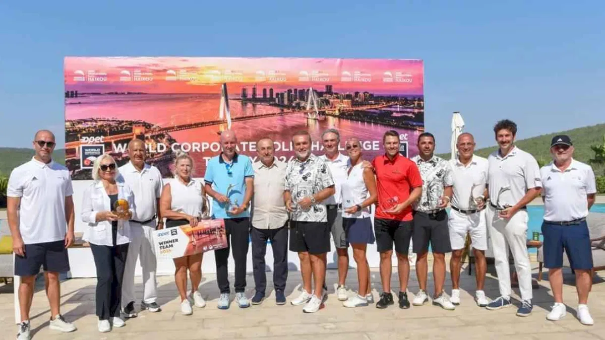 Dünya Kurumsal Golf Turnuvası’nın Türkiye Şampiyonu ‘ITA Jewellery’ oldu