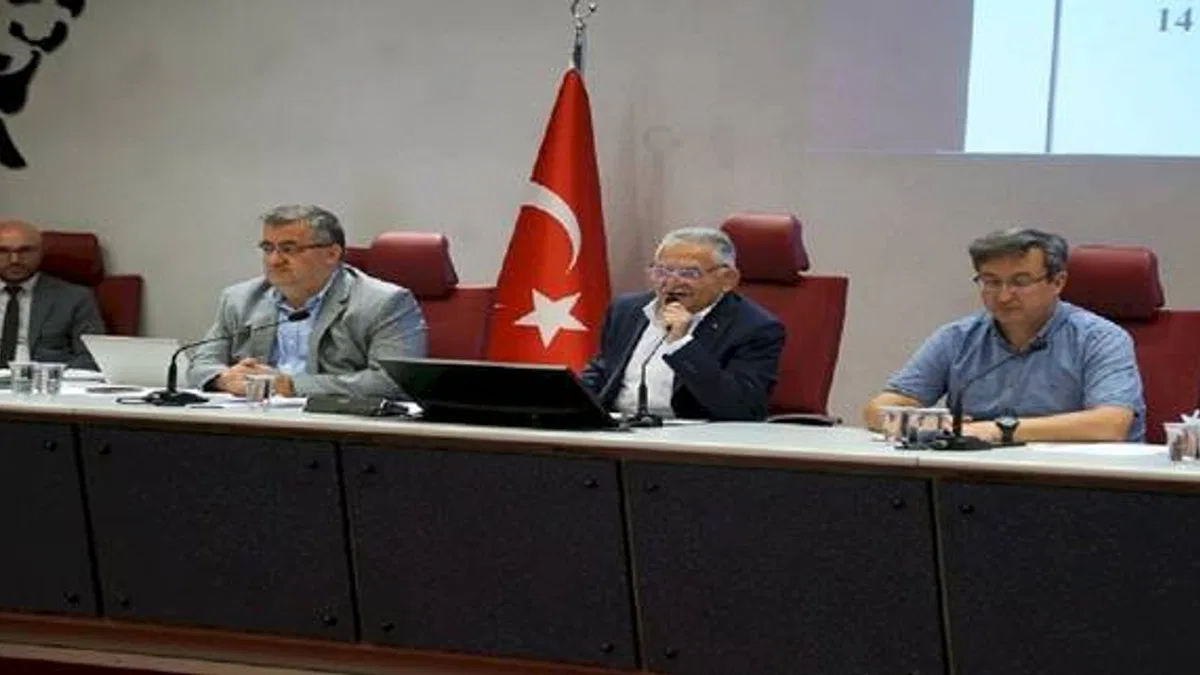 Kayseri Meclisi'nden ağustos toplantısı