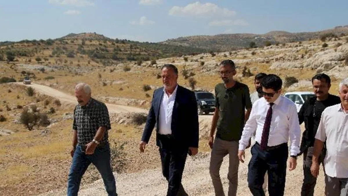 Mardin Cevizpınar Mahallesi'nde yol çalışmaları başladı