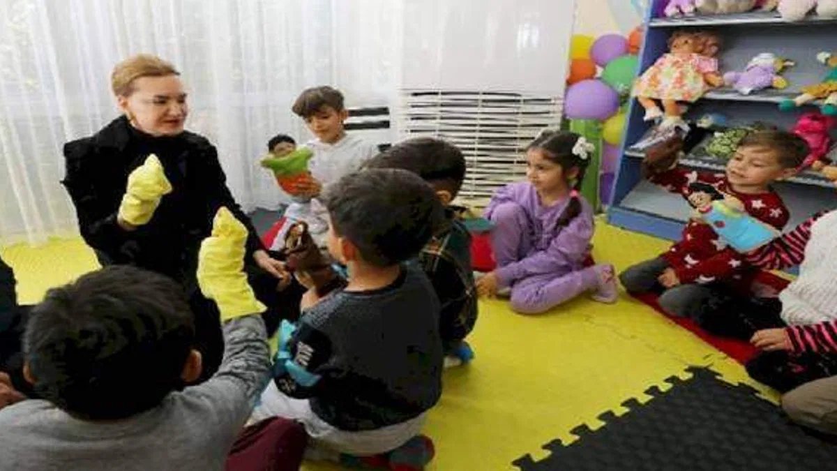 Dokuz Eylül'den depremzede çocuklar için kreş hizmeti