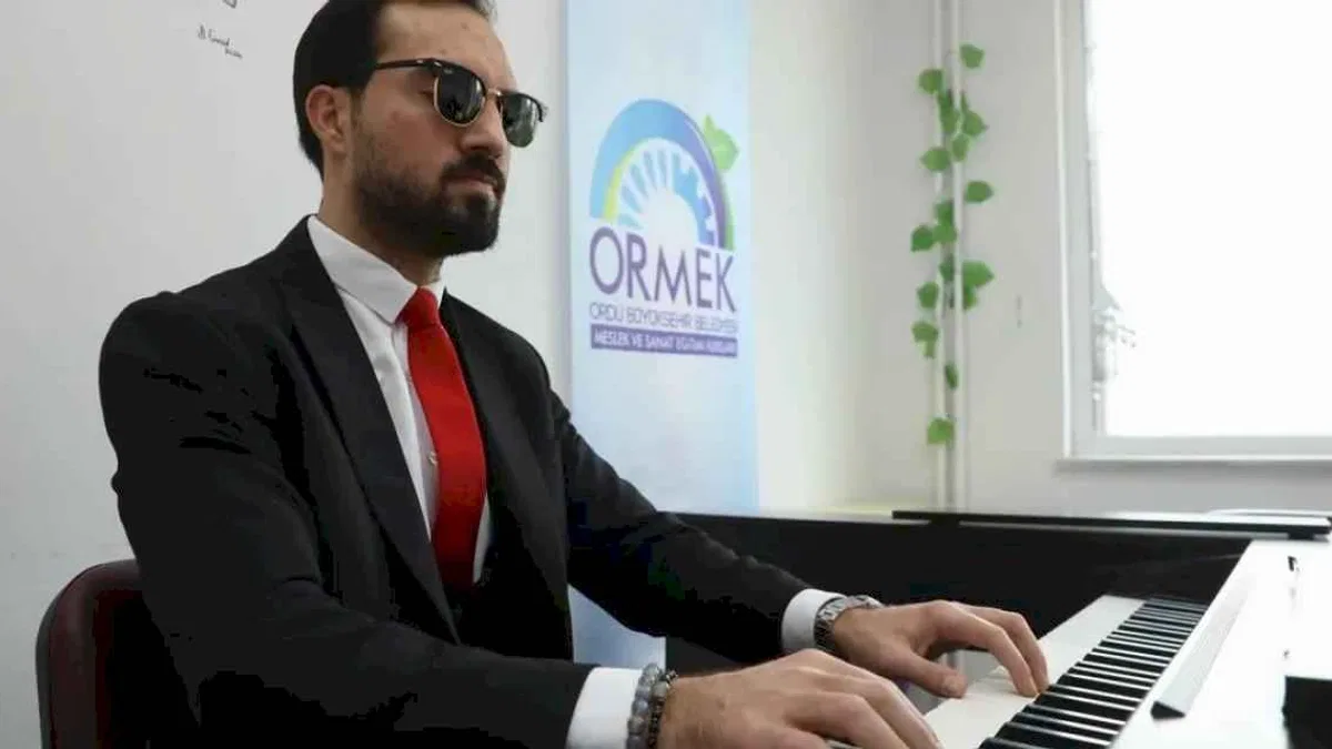 Ordu'da sanat engel tanımıyor