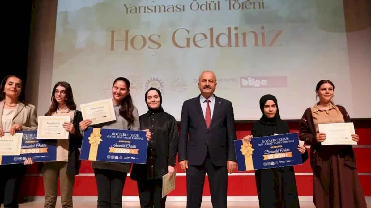 Gebze öyküleri ödüllendirildi
