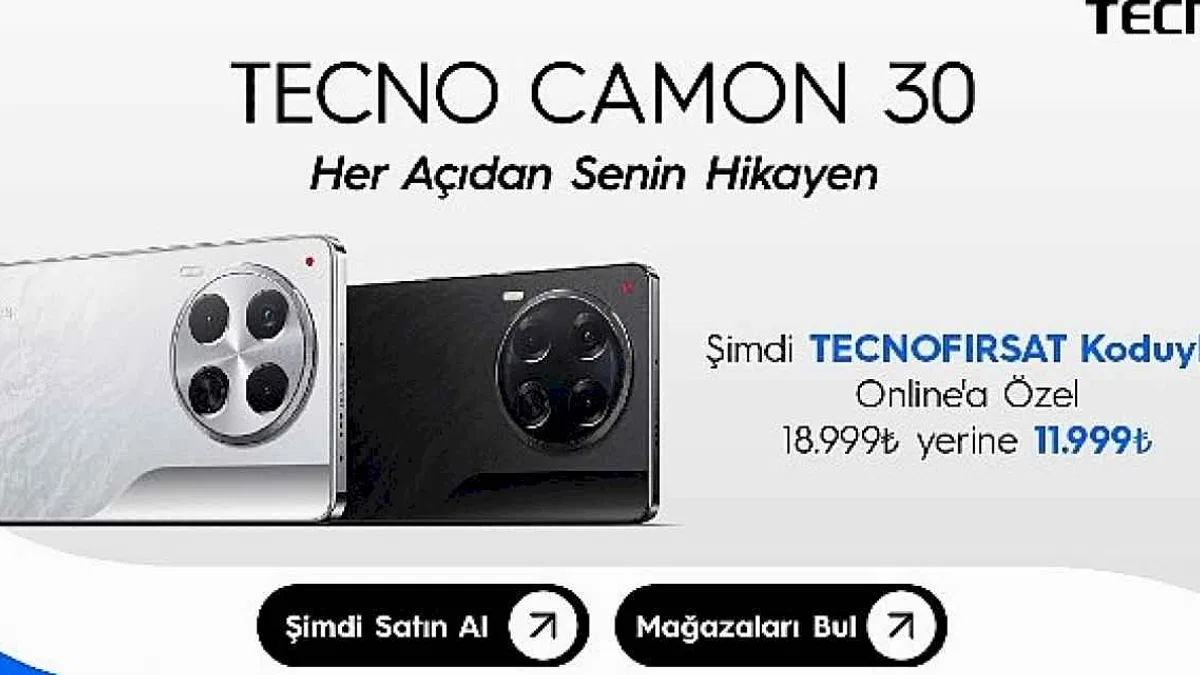 TECNO Türkiye online satış kanalını duyurdu!