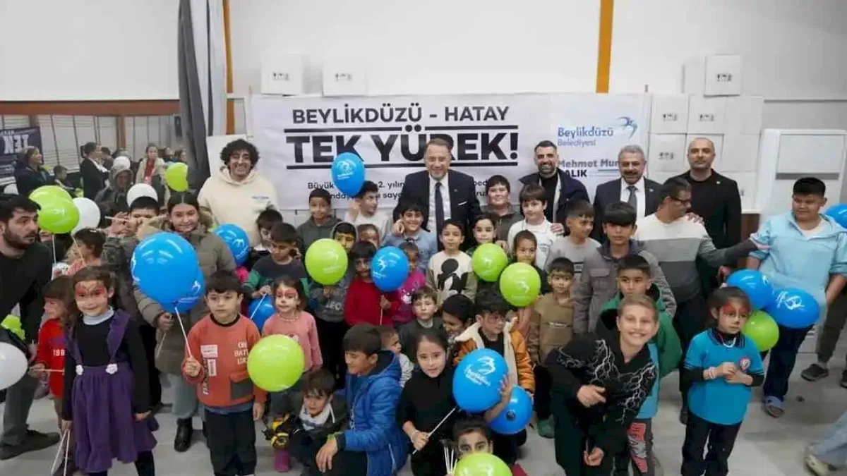 İstanbul Beylikdüzü, Hatay'la her daim tek yürek