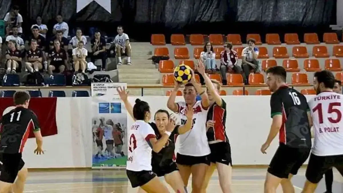 Kemer'de korfbol heyecanı