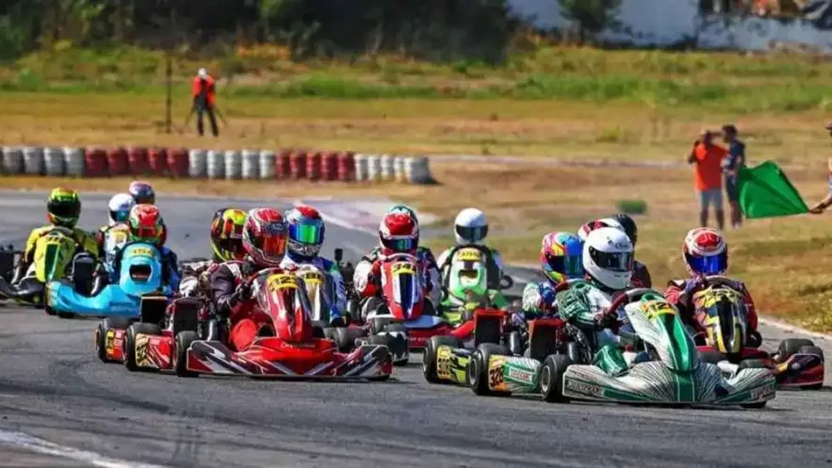 Karting 4. ayakta nefes kesen mücadele
