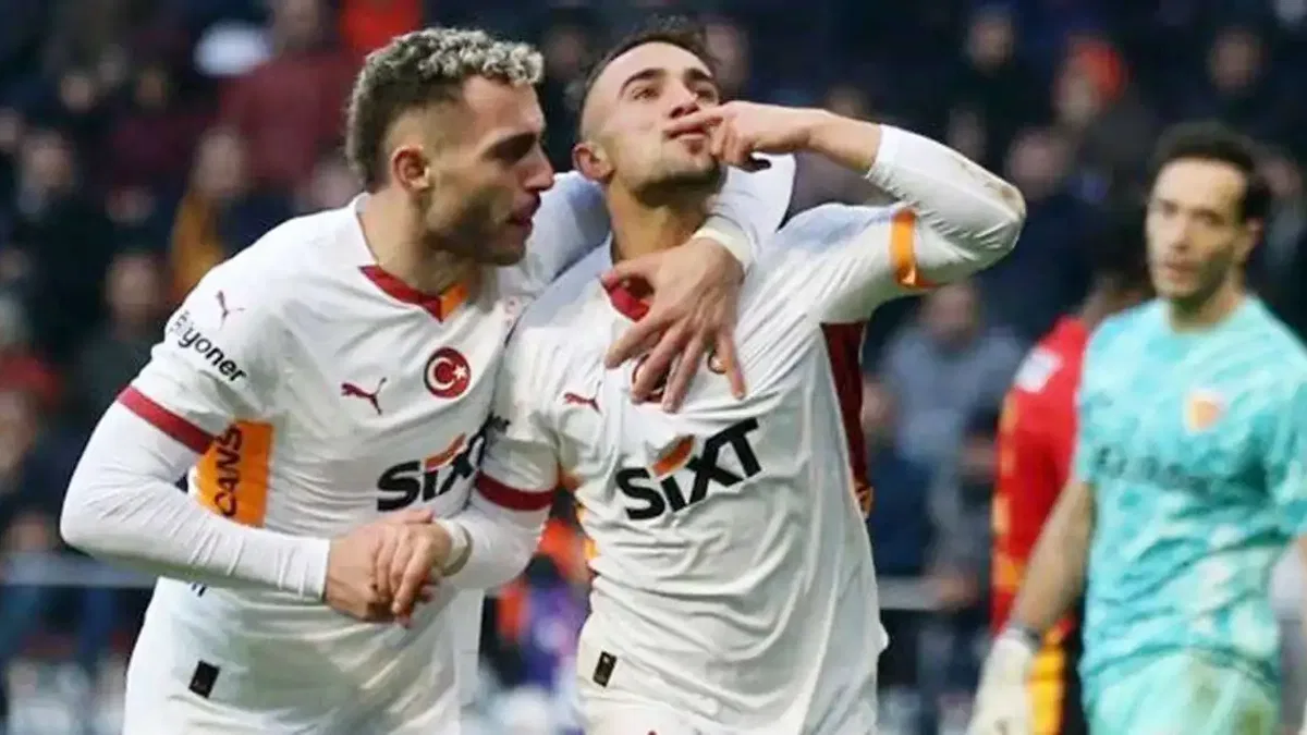 Bellona Kayserispor 1-5 Galatasaray (Maç Sonucu) Aslan Kayseri'de gol oldu yağdı!