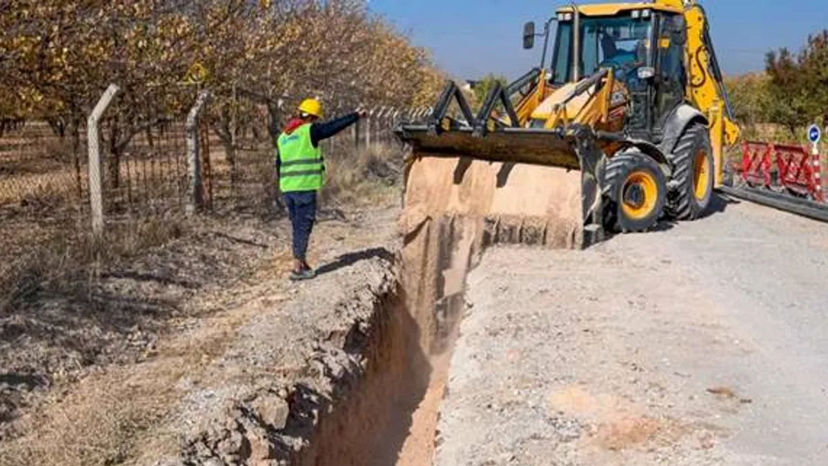 Malatya'da 38 yıllık içme suyu şebekesi yenileniyor