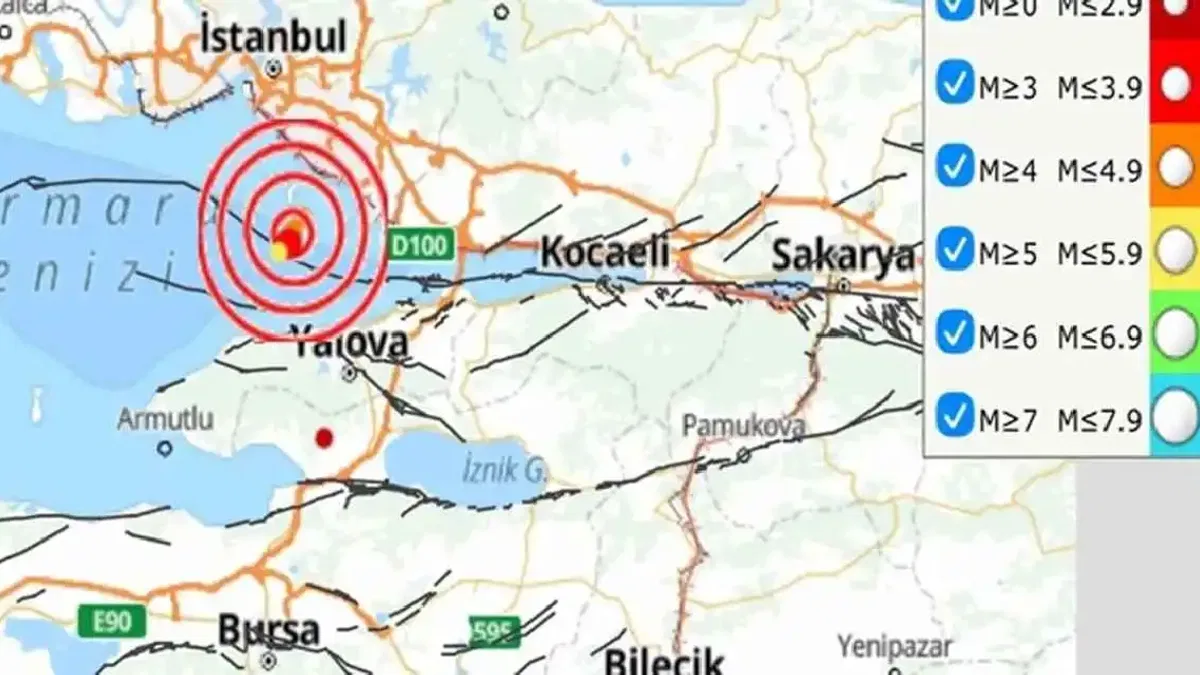 Adalar açıklarında 2 gündür 117 deprem oldu! Kandilli’den mikrodeprem dizisi açıklaması