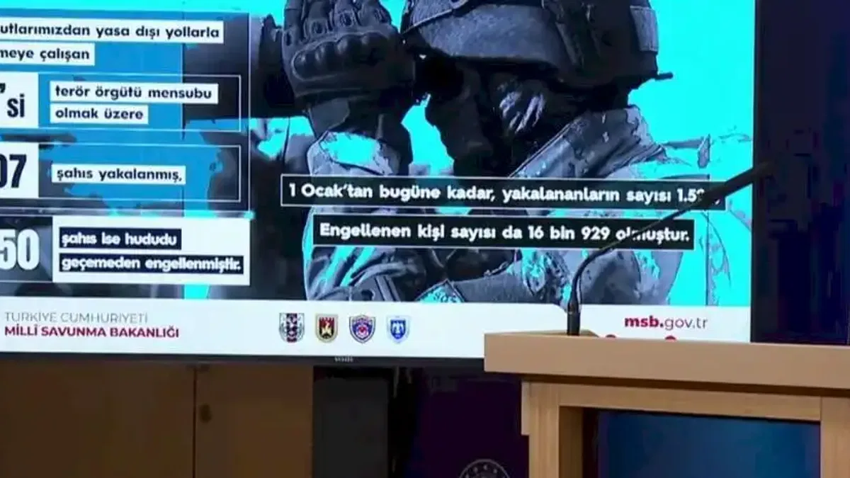 Sınır güvenliği ve terörle mücadeleye devam.. Yasa dışı geçişe izin yok!