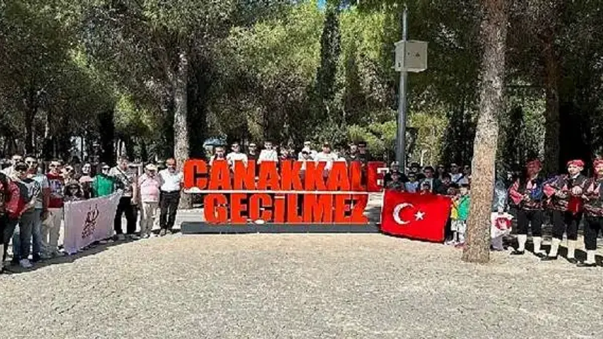Seymenler Çanakkale ruhunu yaşadı