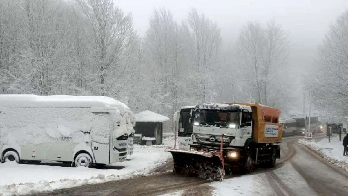 Kocaeli ekipleri kar nöbetindeydi