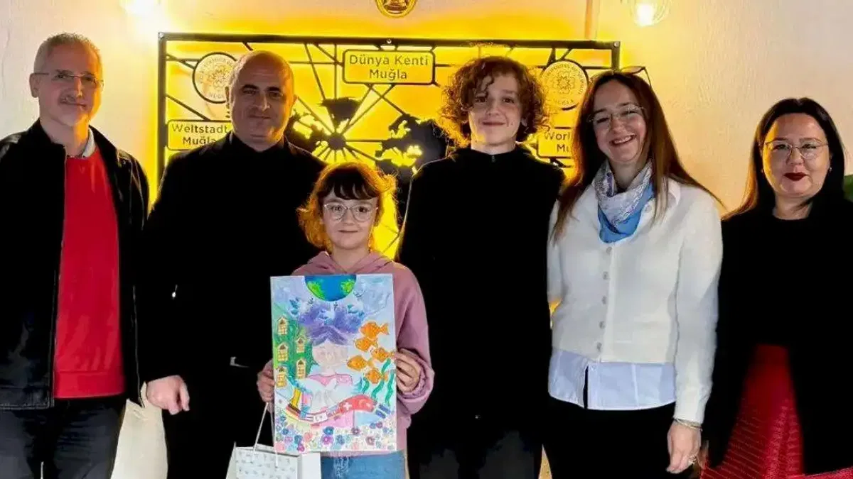 Muğlalı Elif Kayra Taşkaya’dan uluslararası resim yarışmasında büyük başarı