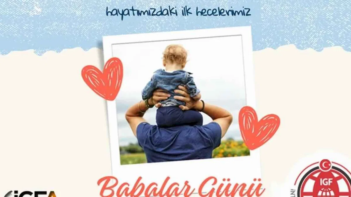 Hayatımızdaki ilk hecelerimiz BA-BA... Babalar Günü kutlu olsun