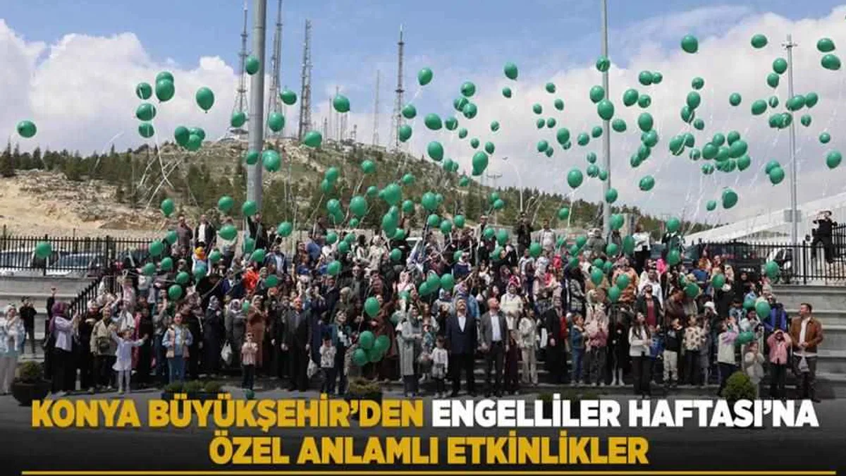 Konya'da belediyeden özel bireyler için özel etkinlikler