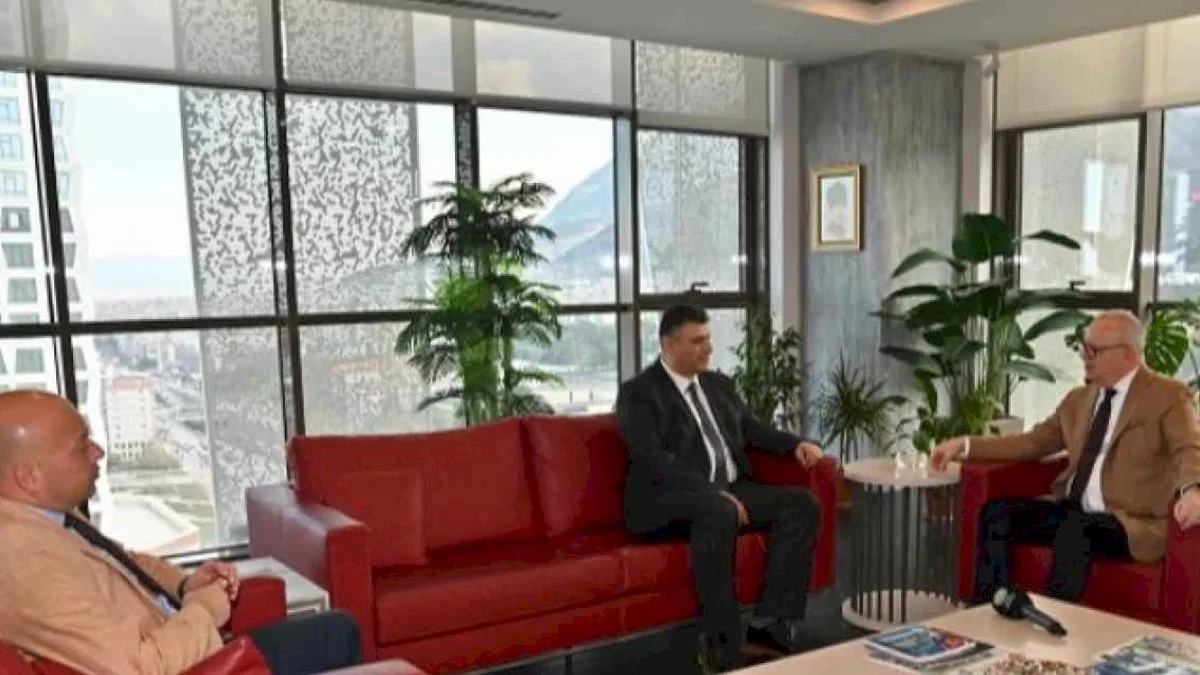 Başkan Ergün, Karakaya'yı ağırladı