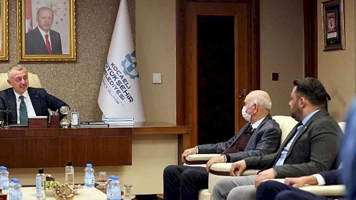 Başkan Büyükakın DSP İl yönetimini ağırladı