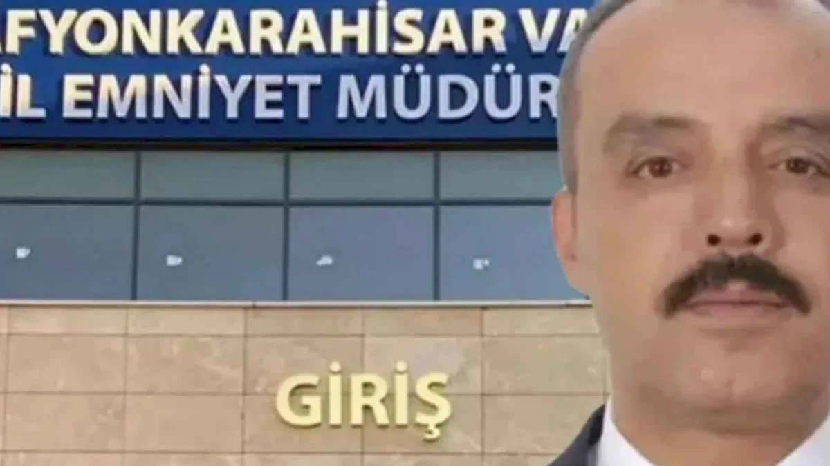 Afyonkarahisar'a yeni Emniyet Müdürü