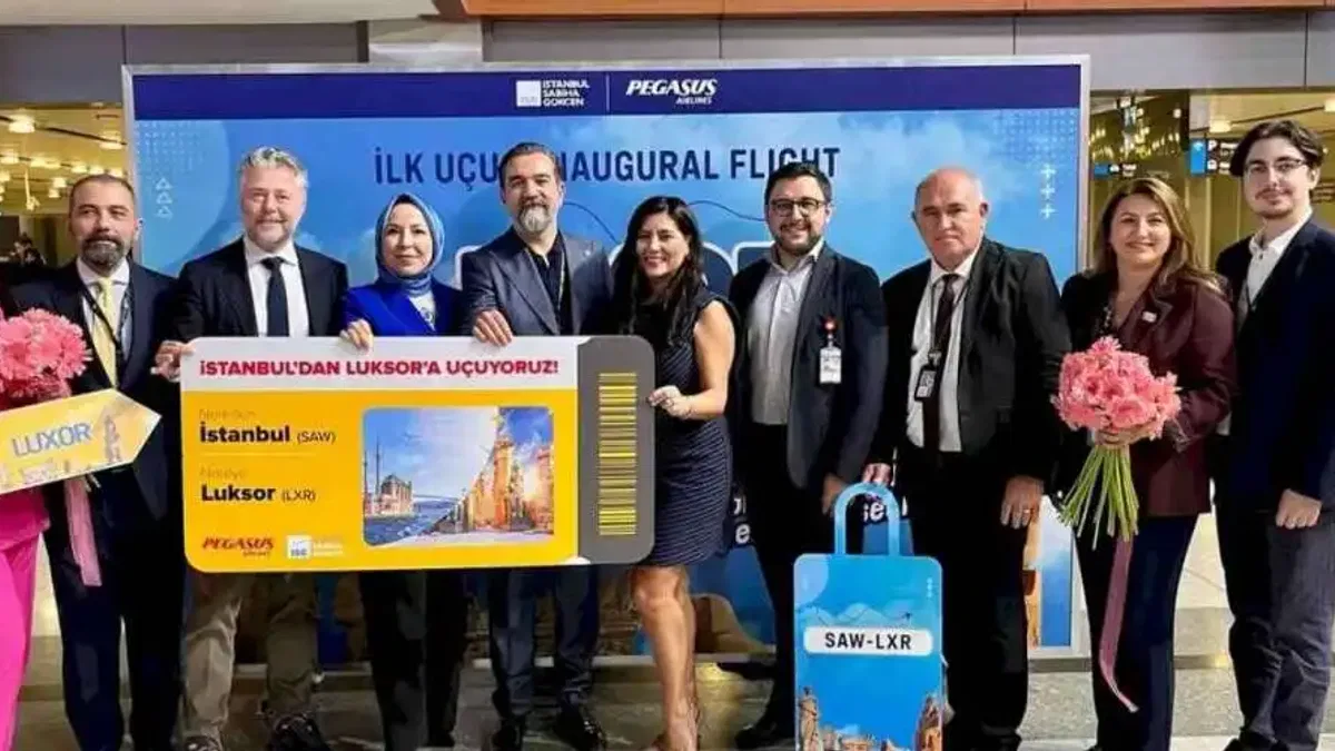 Sabiha Gökçen’den Mısır’a İki Yeni Destinasyon