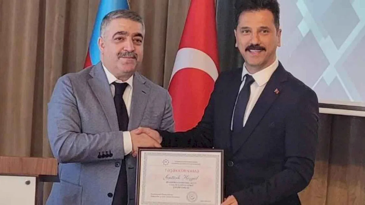 Azerbaycan Cumhuriyeti Diaspora Bakanlığı'ndan Başkan Hoşgül'e teşekkür