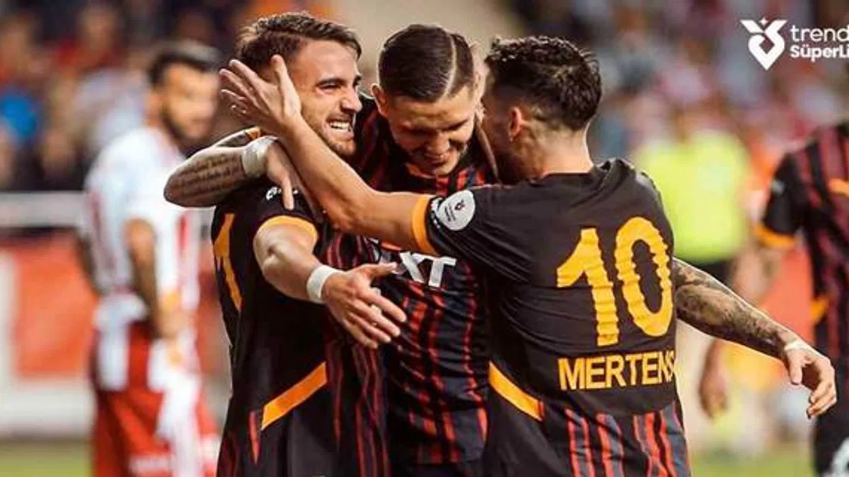 Onvo Antalyaspor 0-3 Galatasaray (Maç Sonucu) Aslan Antalya'da rahat kazandı!