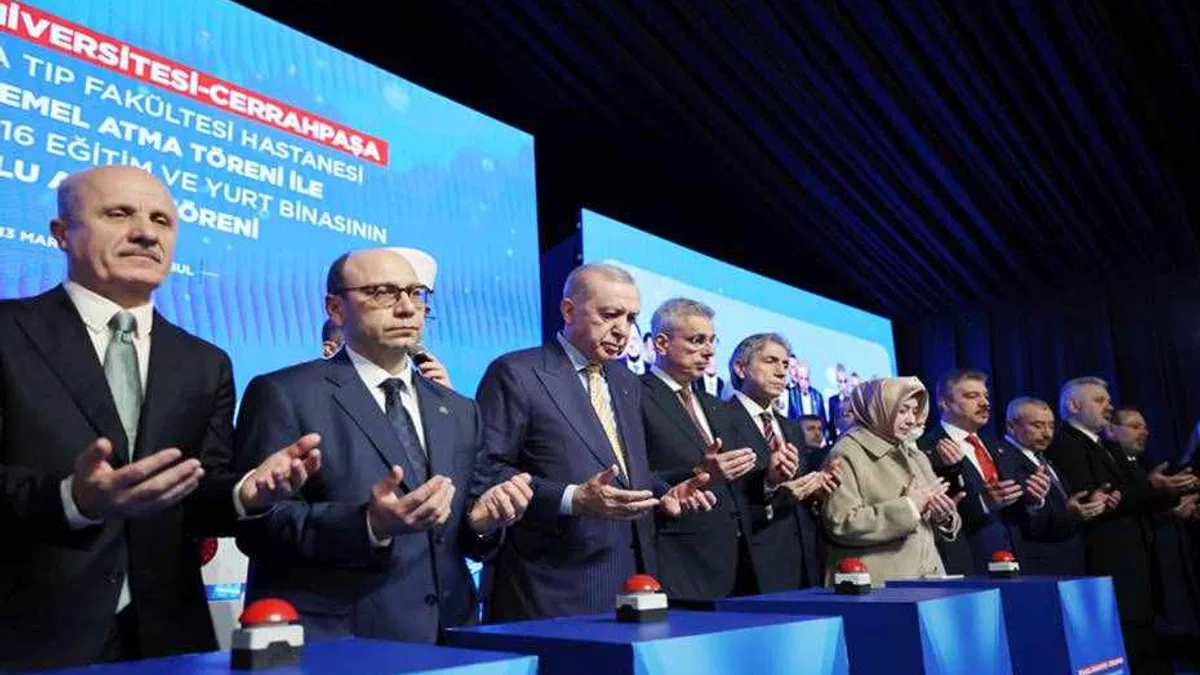 Cerrahpaşa’ya depreme dayanıklı yeni kampüs geliyor... Modern sağlık kampüsüne ilk temel atıldı