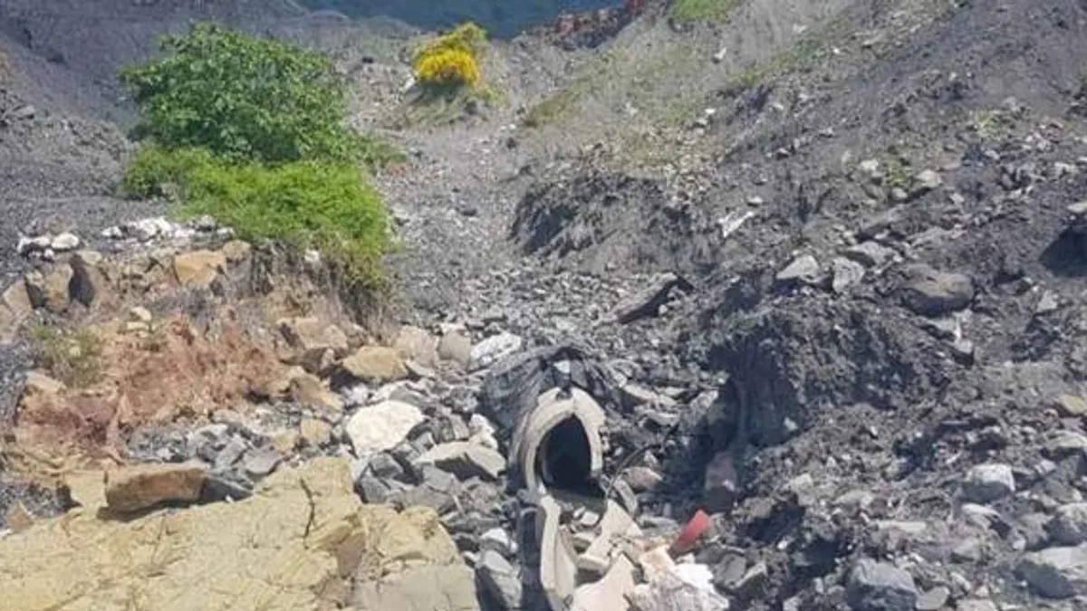 Amasra'da denizi kirleten kömür ocağına ceza!