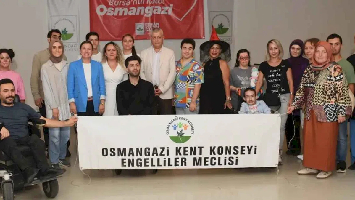 Bursa Osmangazi’de engelli bireyler 3 Aralık’a özel gösteri hazırlıyor