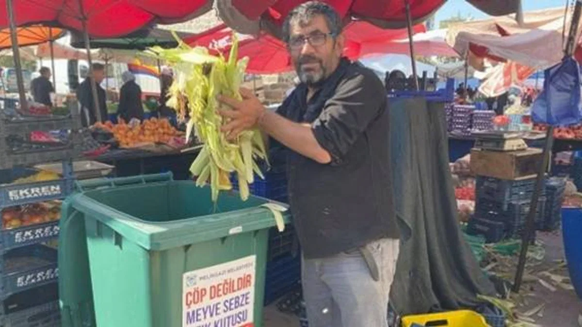 Kayseri Melikgazi'den atıklara üretici formül