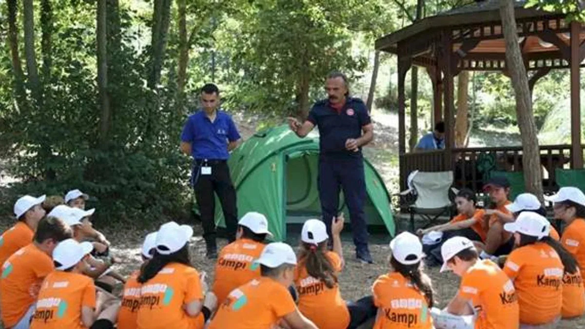 İstanbul'da 4 bin çocuk 'doğa'da buluştu