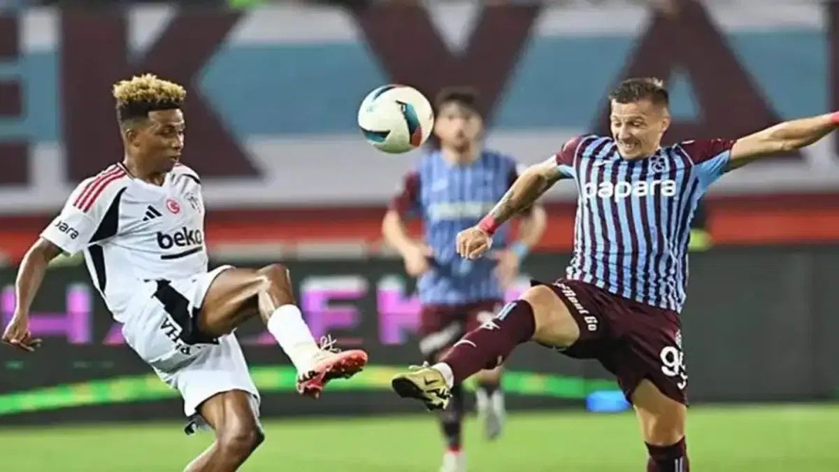 Trabzonspor 1 - 1 Beşiktaş (Maç Sonucu) Dev derbide kazanan yok!