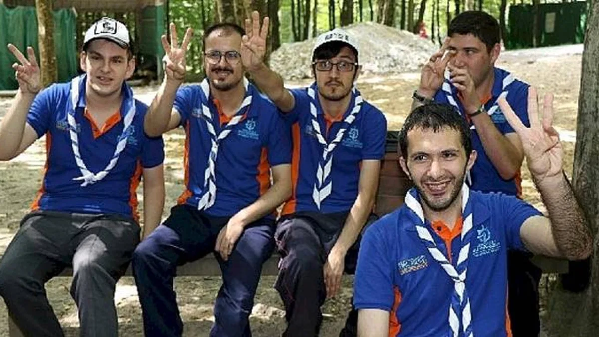 Özel Öğrenciler Kampta İzcilikle Tanıştı