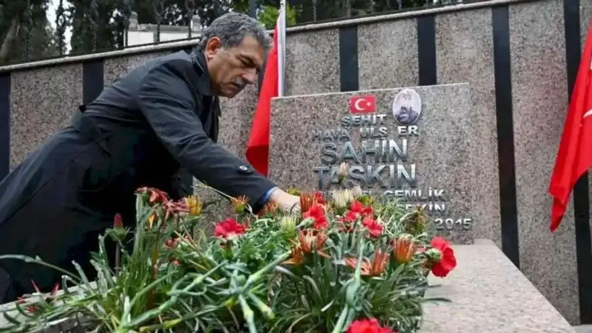 Bursa Gemlik'te şehitler unutulmadı