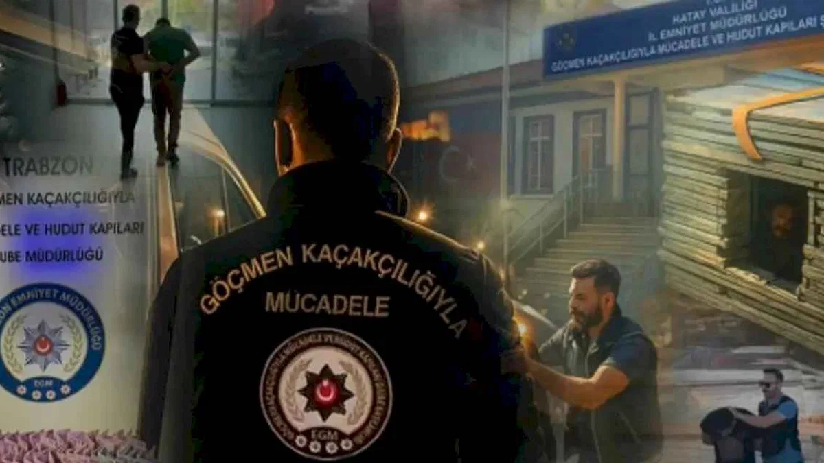 51 ilde düzensiz göçte 98 organizatör tutuklandı!