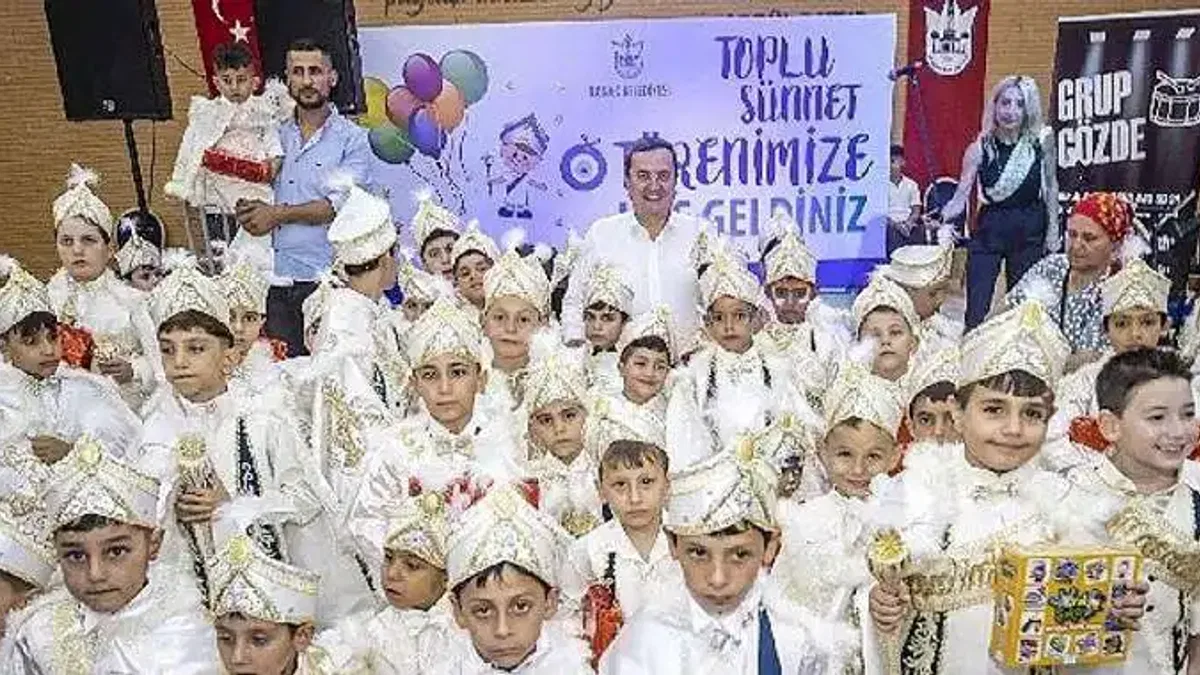 Konak'ta toplu sünnet şöleni