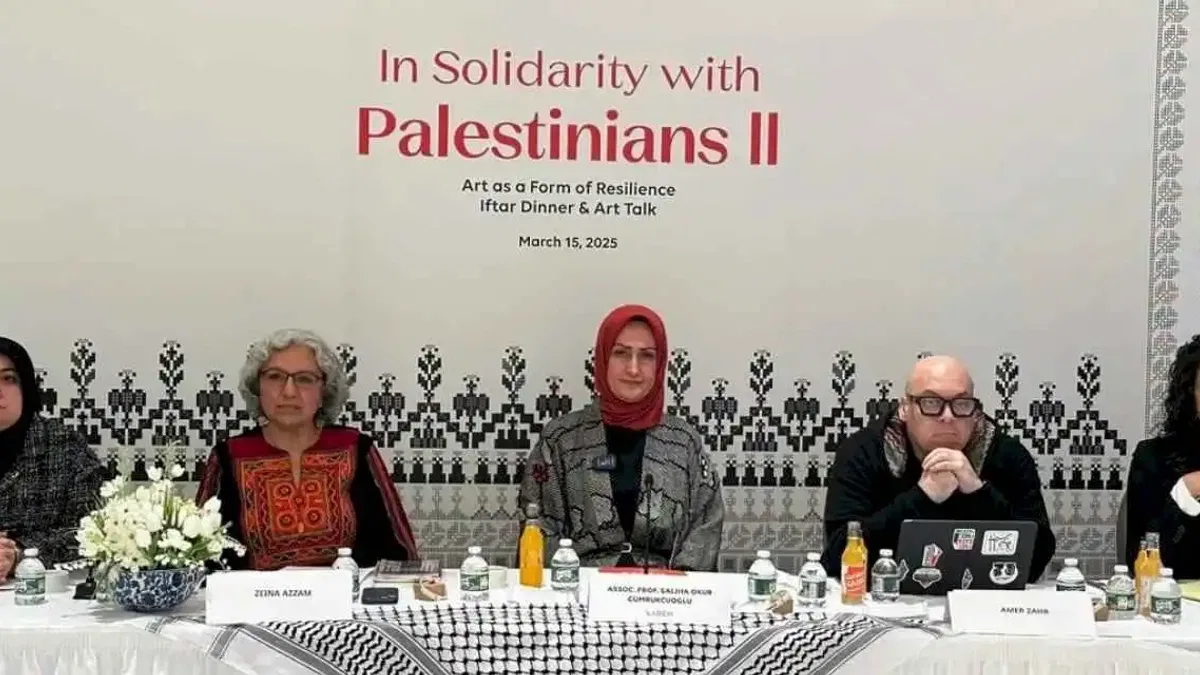 New York'ta Filistin Etkinliği: 'Sanatla Direnmek'