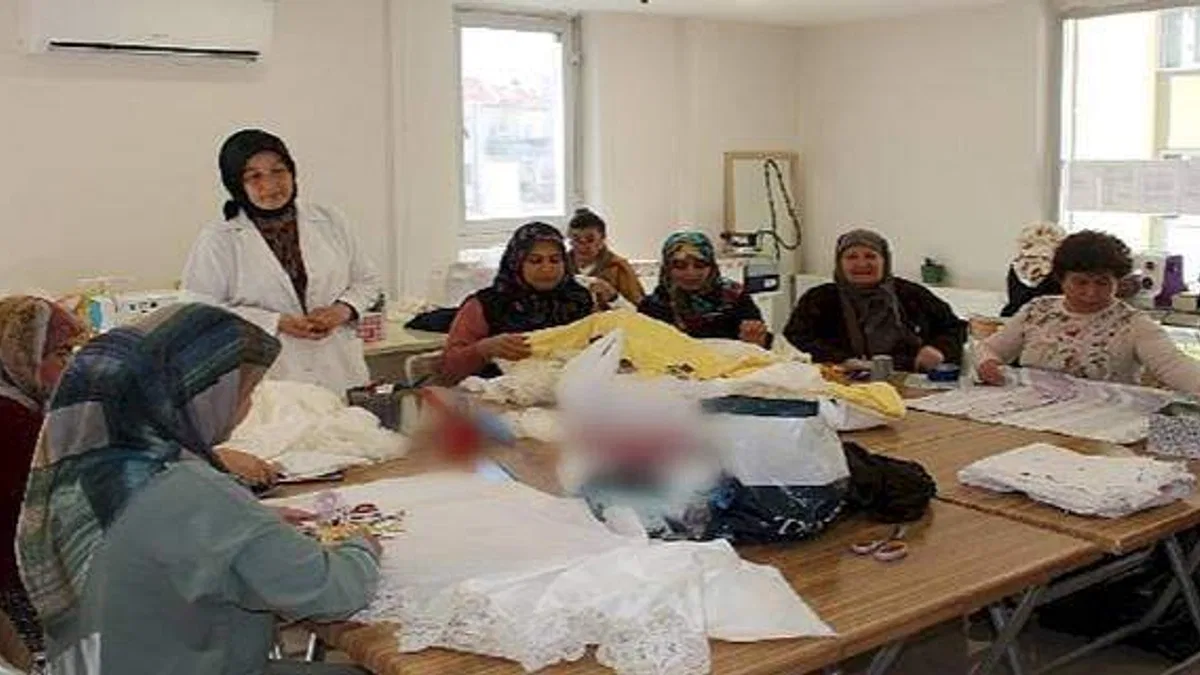 Korkutelili kadınlardan ATASEM kurslarına yoğun ilgi