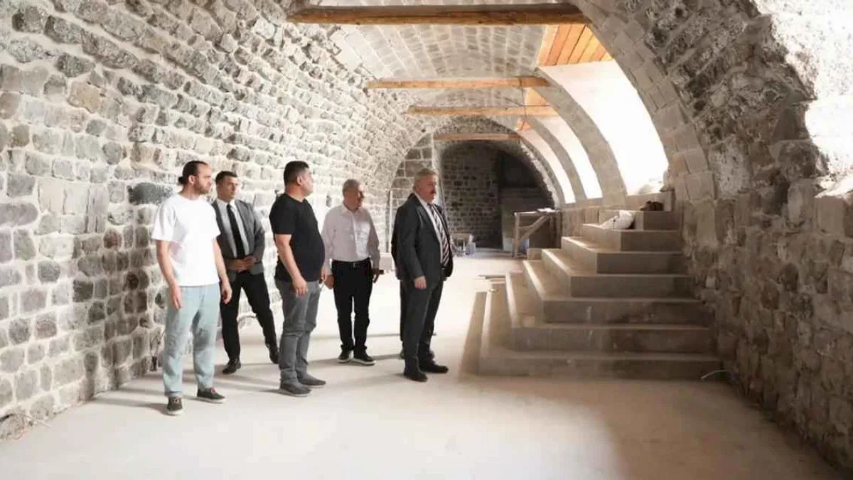 Tarihi 'Gön Han' hayat buluyor