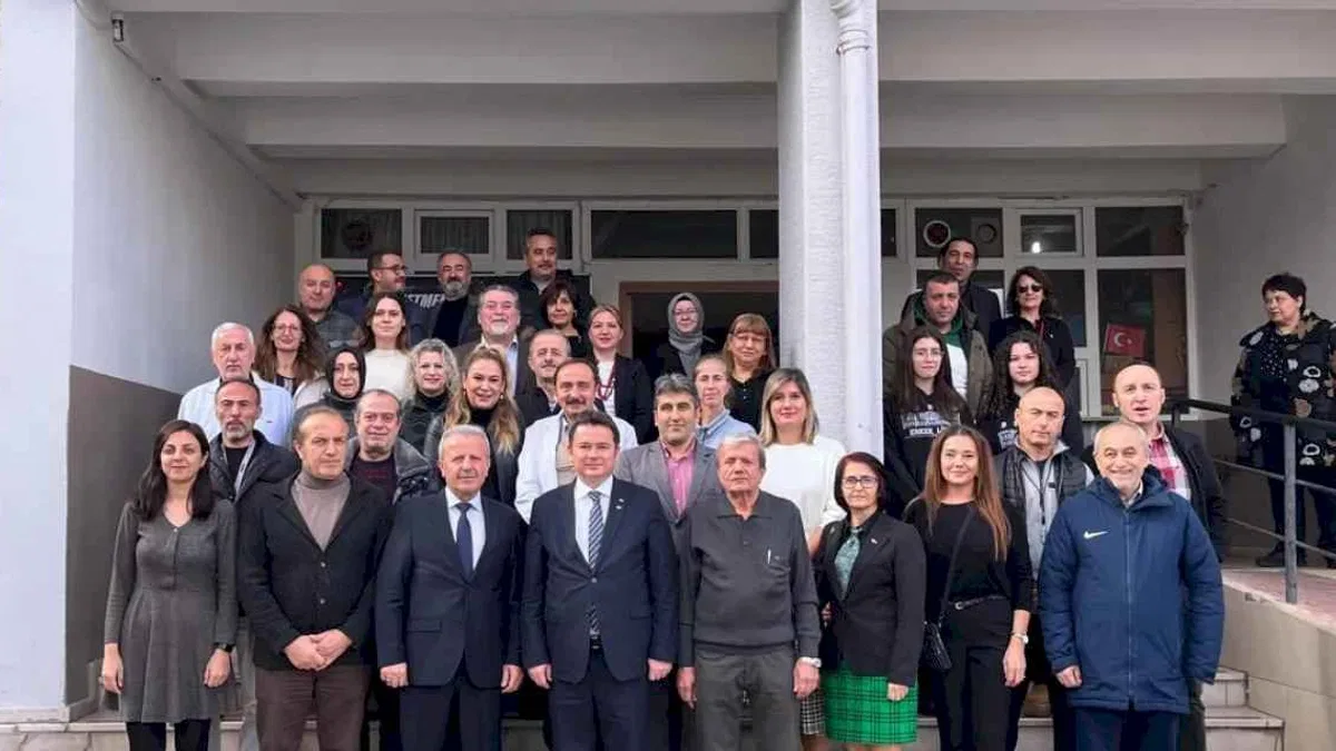 Bursa Osmangazi'de Başkan Aydın'dan öğretmenlere ziyaret