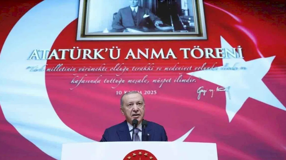 Cumhurbaşkanı Erdoğan: Gazi Mustafa Kemal’in yol haritası 102 yıldır rehberimiz