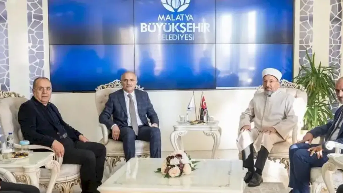 Diyanet İşleri Başkanı Arpaguş Malatya'da