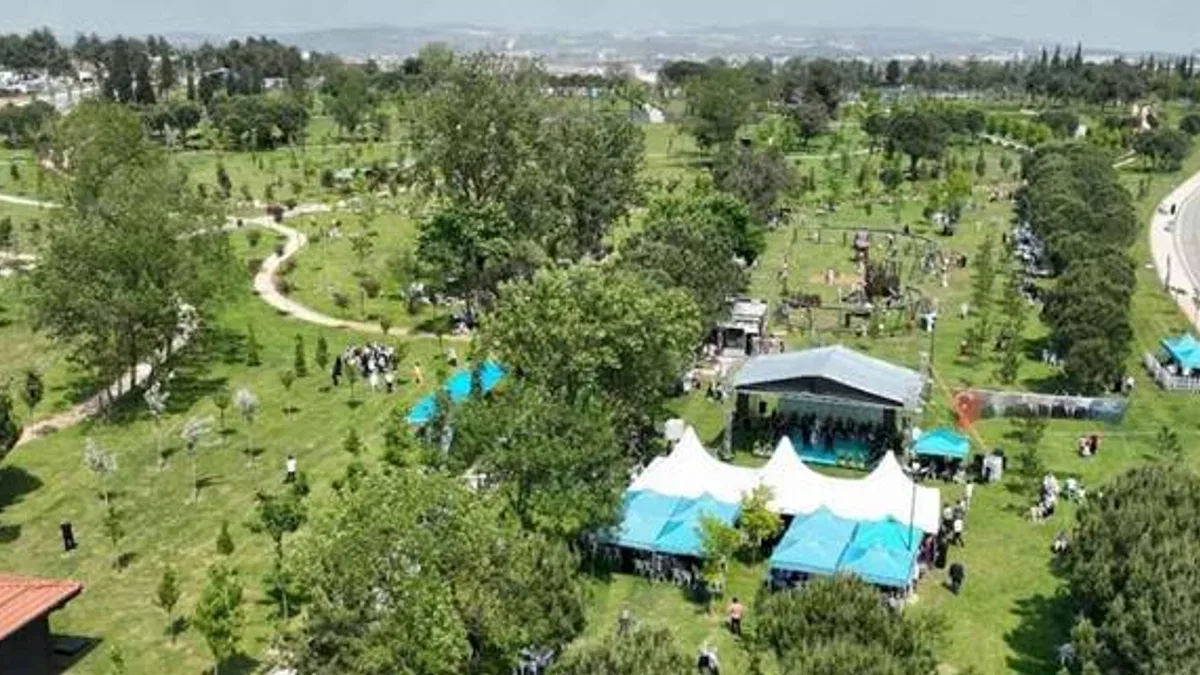Gebze'ye bayram hediyesi... Millet Bahçesi açıldı